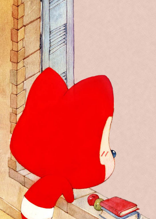 Mốc doesn't want to look at the balcony in the evening alone