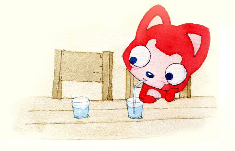In the past, Mốc always lived alone, enjoying solitude, and also longing for love.