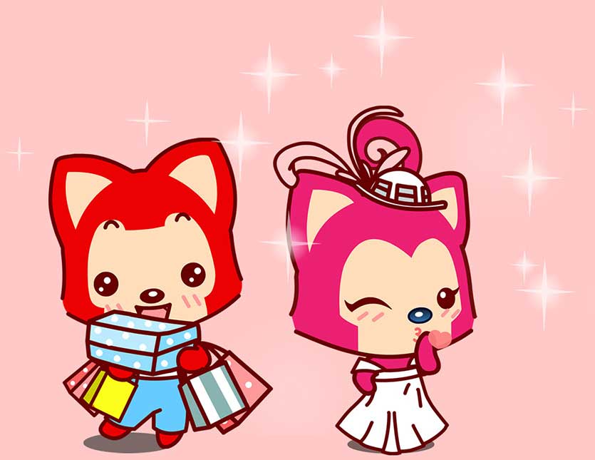 Mốc wants to be Bia's shopping assistant